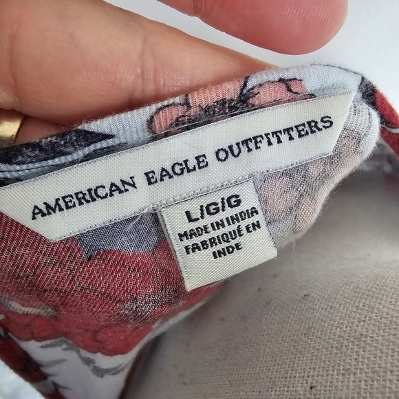 American Eagle Outfitters Floral Open Back Dress - Picture 10 of 11